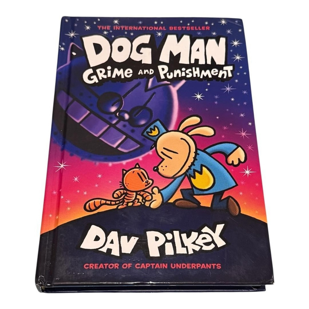 Dog Man: Grime and Punishment Dav Pilkey Book 9 Hardcover Scholastic 2020 Kids